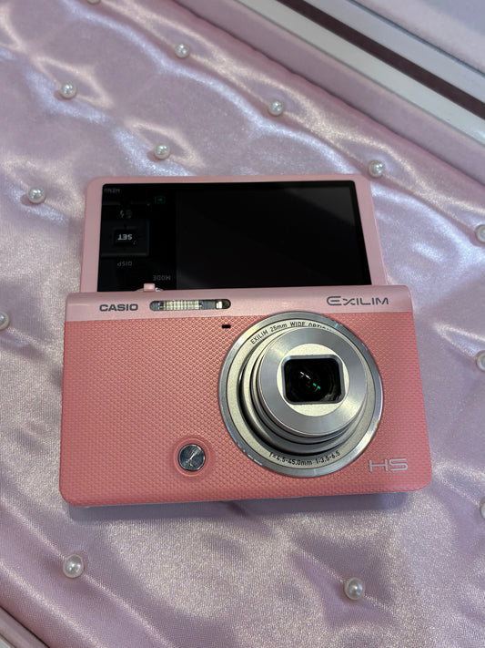 Casio EXILIM EX-ZR70 Pink翻轉屏有美顏功能(Nearly New)