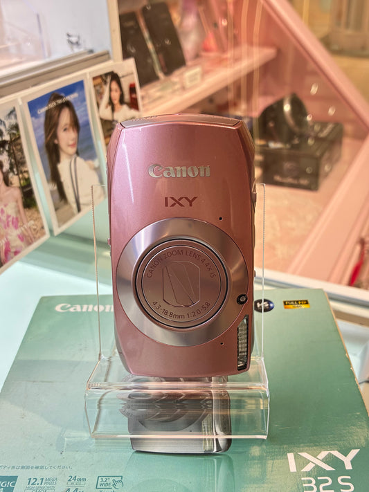 超稀有 Canon IXY 32S in Pink🎀 95成新!✨ (full set with box) touch screen model