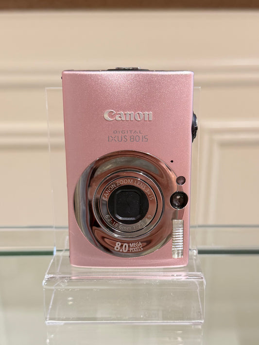 Canon IXUS 80IS (IXY 20IS) Pink excellent condition