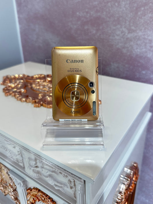 Canon IXUS 100IS in gold