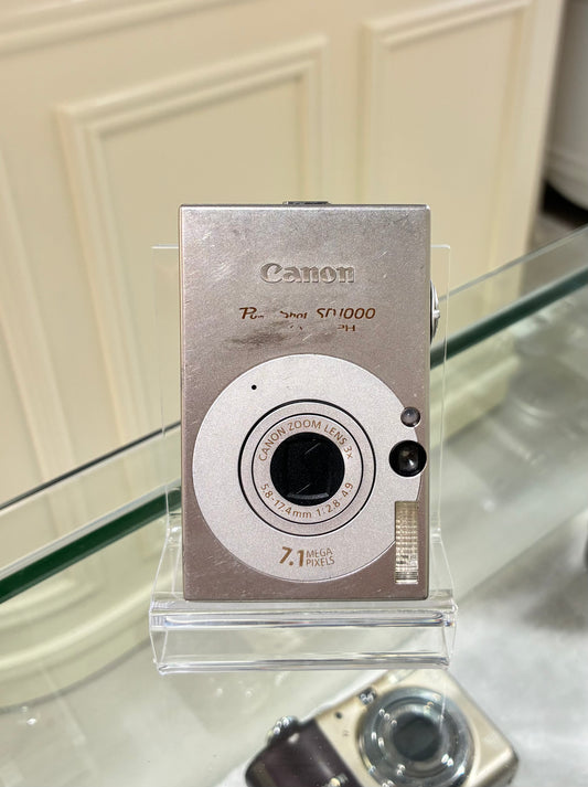 Canon IXUS 70 IS北美版（Powershot SD1000) silver