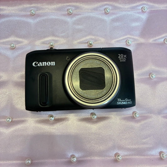 Canon Powershot SX240HS in black