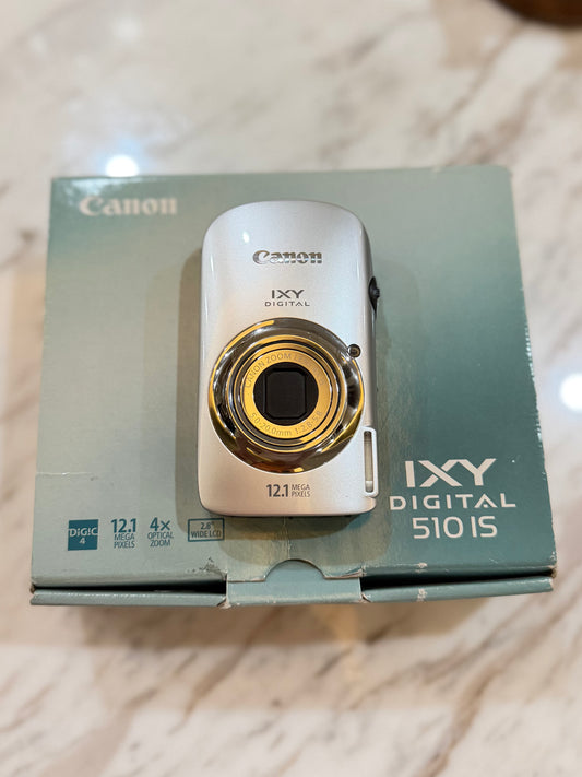 Canon IXY 510IS (IXUS 110IS) Silver Fullset 超級難得近全新成色 pls dm us for purchase