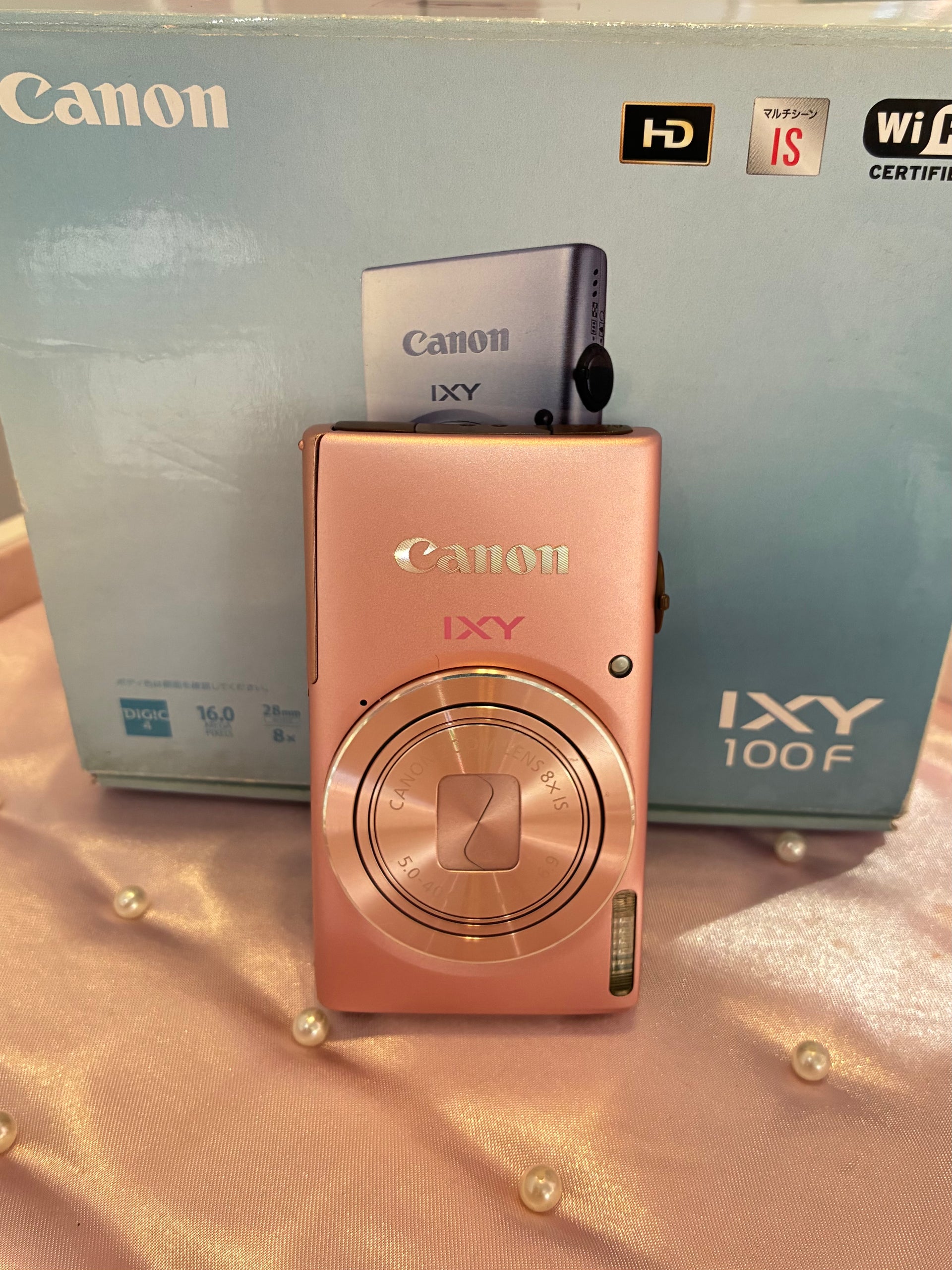 美品♪ Canon IXY 100F ピンク Amazon.co.jp: Canon IXY 100F (Pink) Digital Camera, Wide