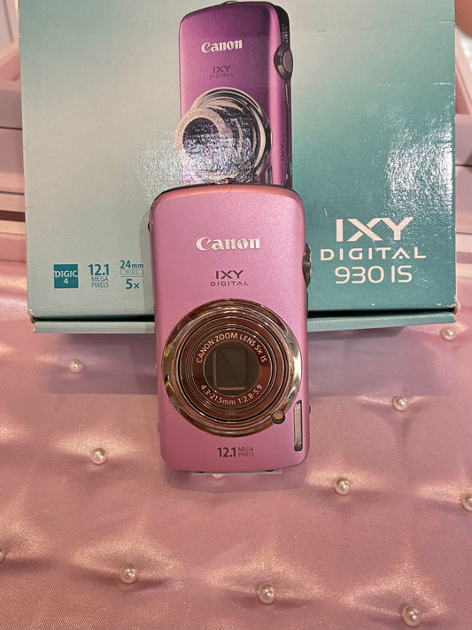 RARE MODEL Canon IXUS 200is (Canon IXY 930IS) full set (touch screen) 9成新