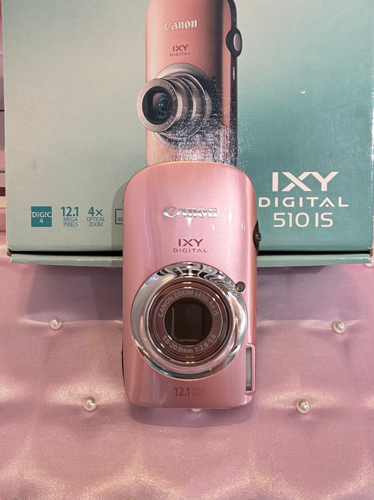 6/7 RESTOCK💕!! Canon IXY 510IS (full set)