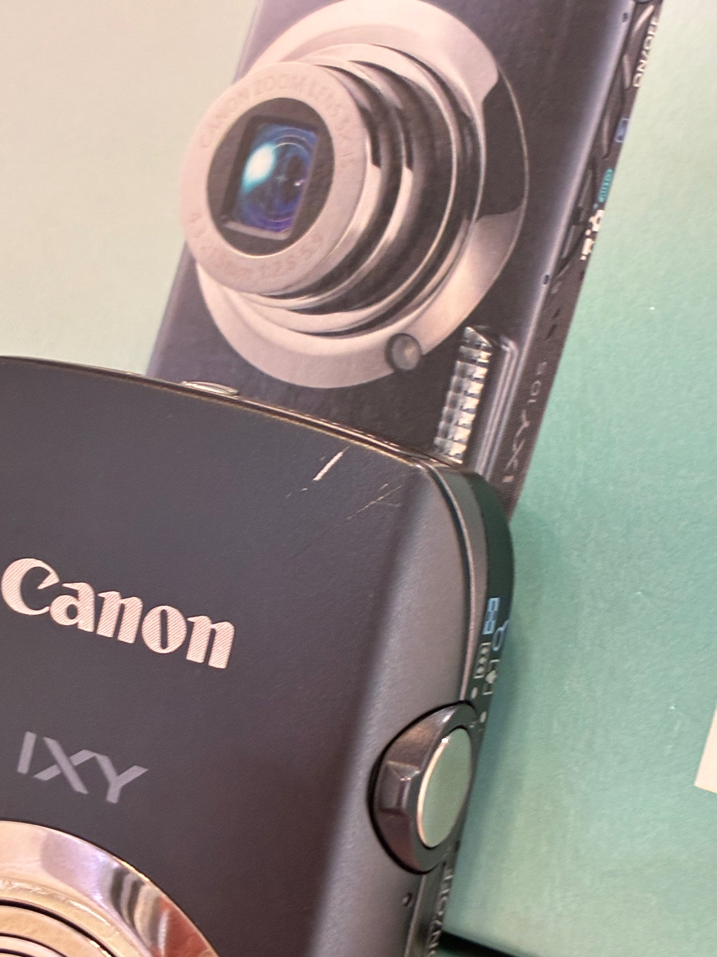 RARE 💕Canon IXY 10S (IXUS 210) BLK Fullset