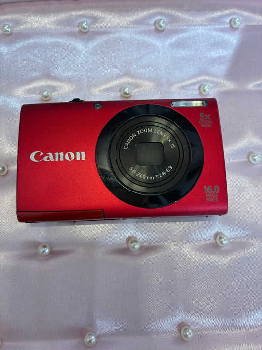 Canon Powershot A3400IS HD in red