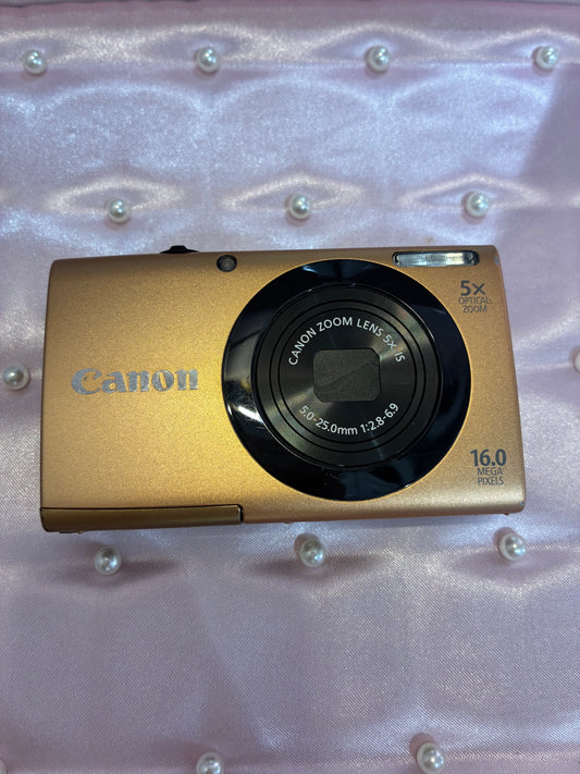 Canon Powershot A3400 IS HD in gold近全新