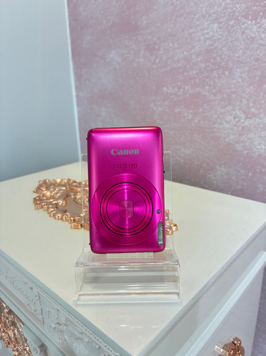💝Canon IXUS 130 (IXY 400F) 人像機皇 pink excellent condition