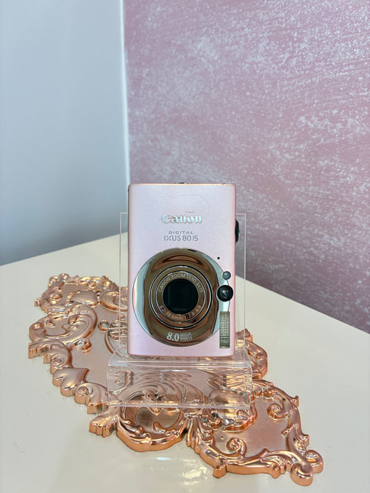 Canon IXUS 80IS in pink (IXY 20is)