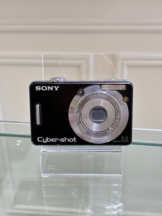 Sony Cybershot DSC W55 in black