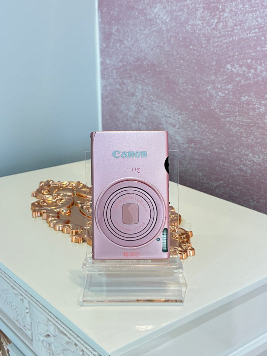 Canon IXY 220F (IXUS 125hs) in pink rare excellent condition
